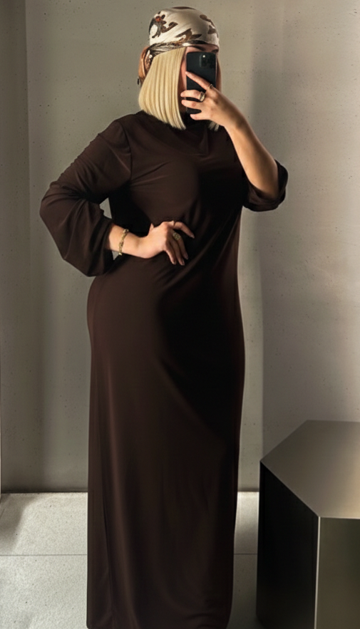 Robe Maya Chocolat
