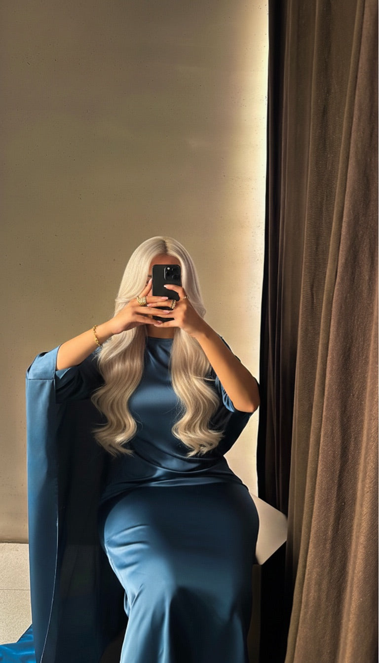 Robe Yara Bleu Saphir