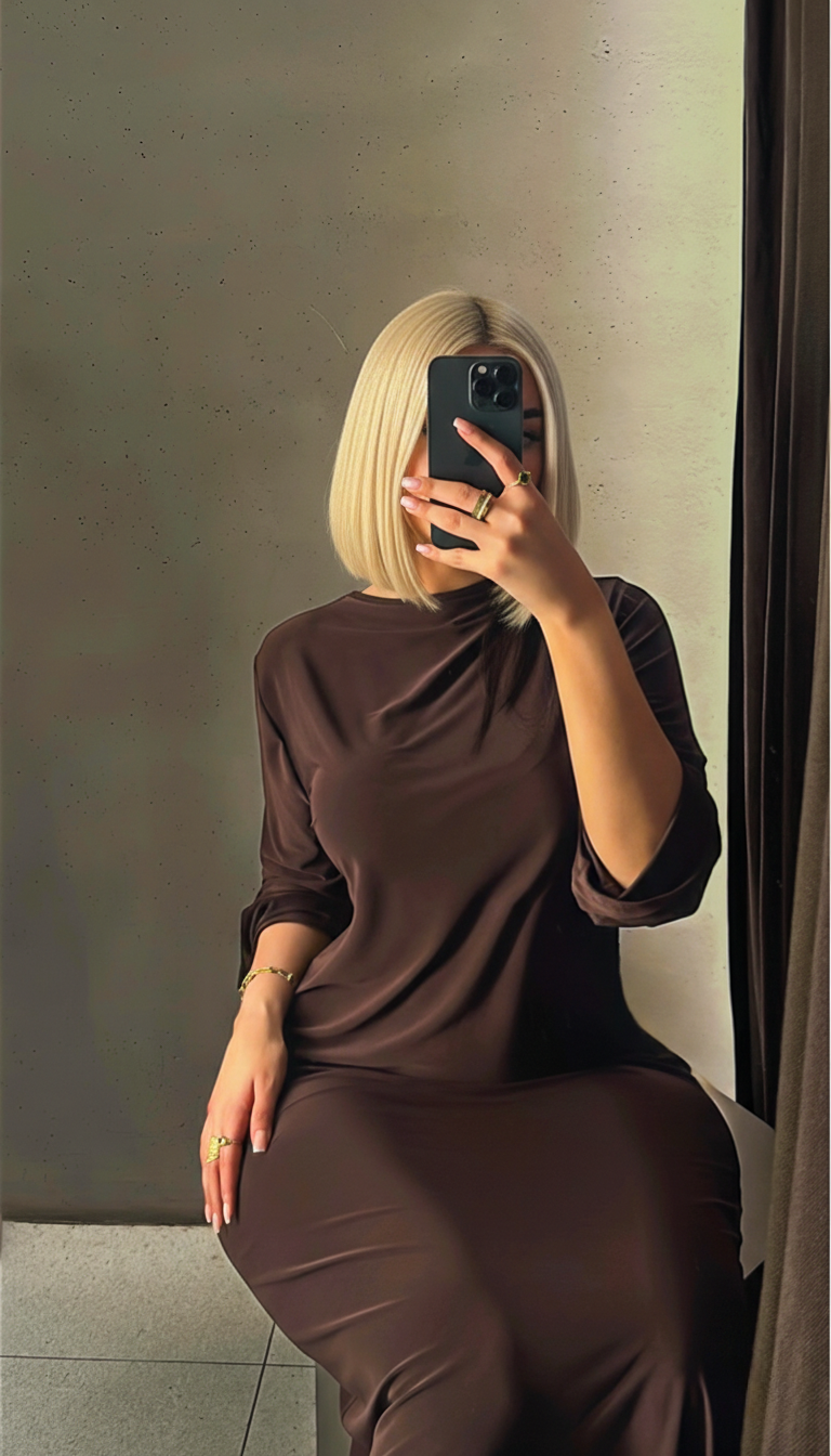 Robe Maya Chocolat