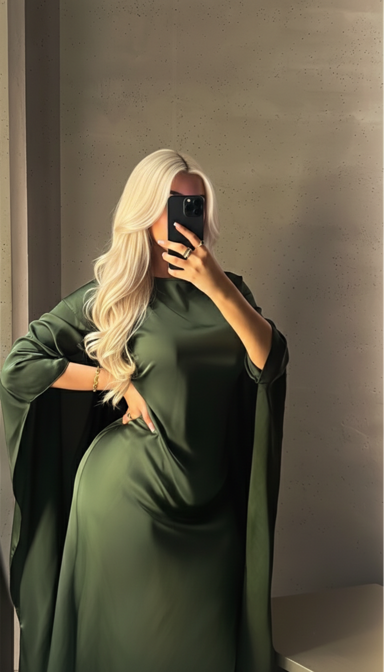 Robe Yara Vert Impérial