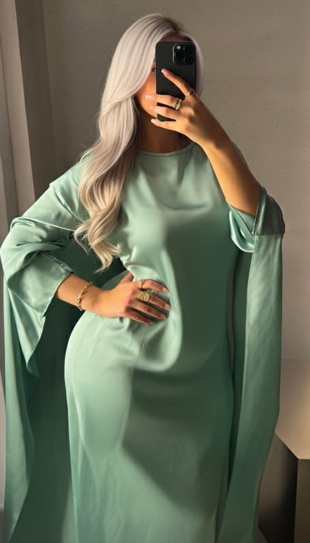 Robe Yara Vert Céladon