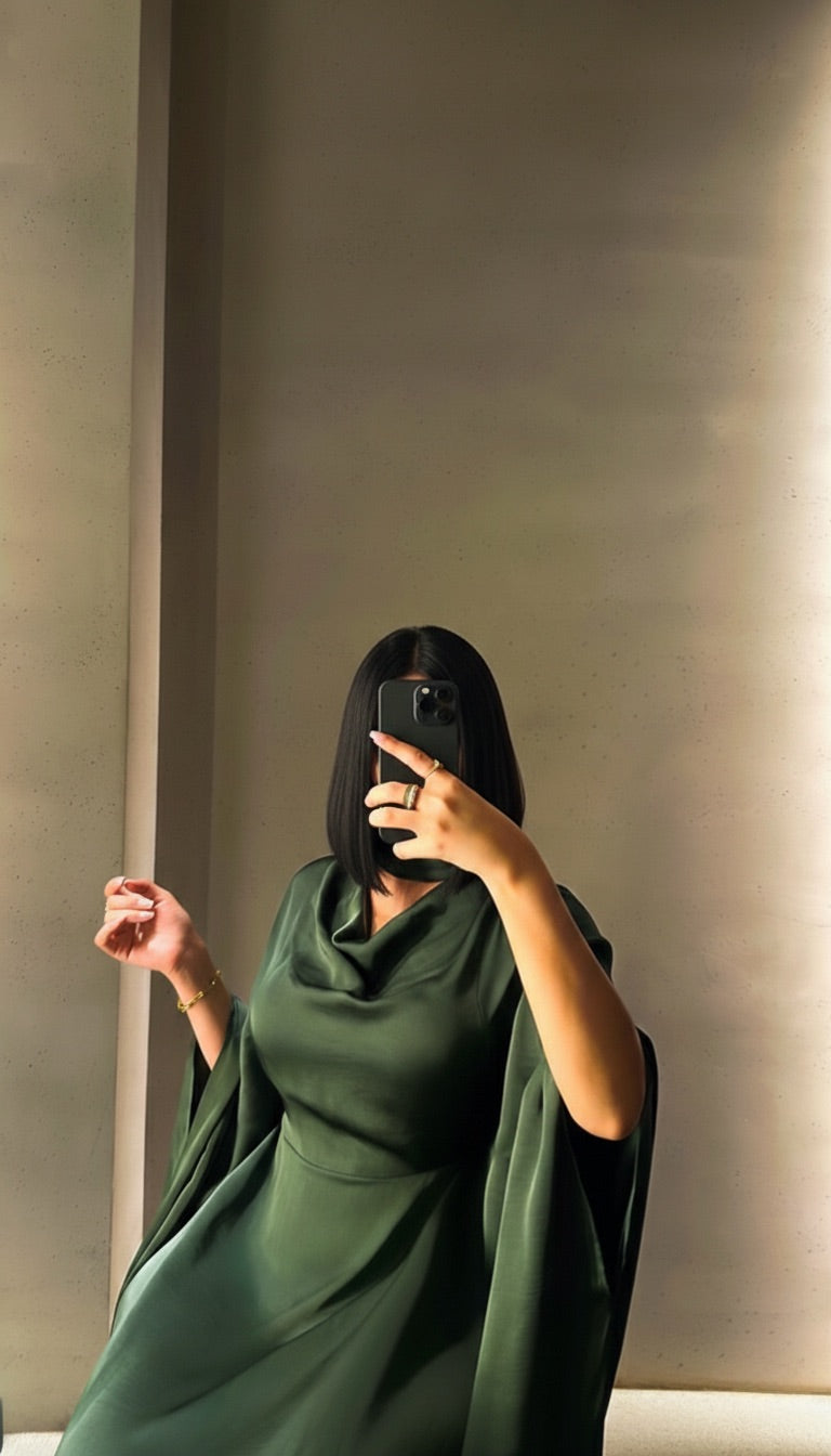 Robe Alaya Vert Impérial