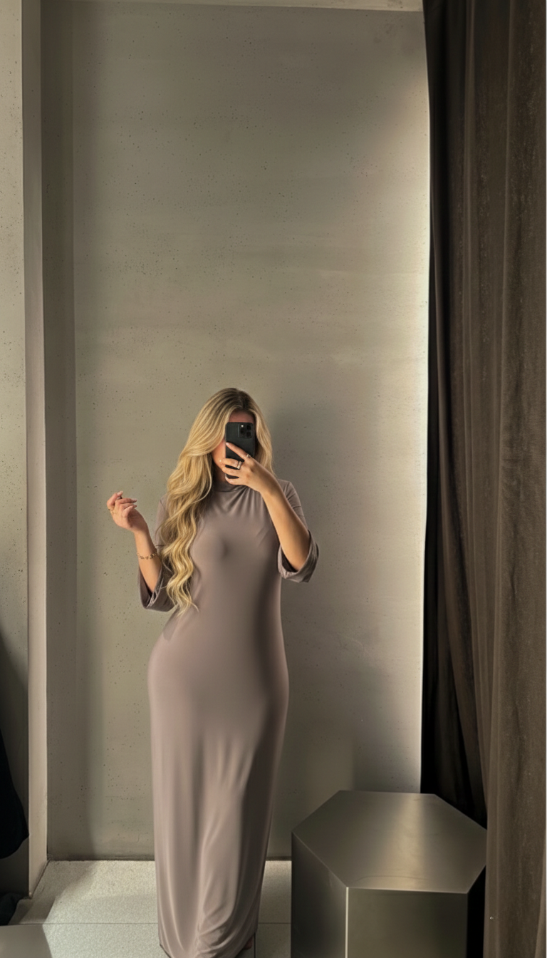Robe Maya Taupe