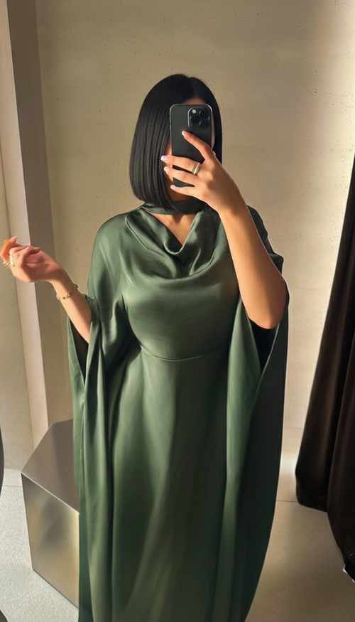 Robe Alaya Vert Impérial