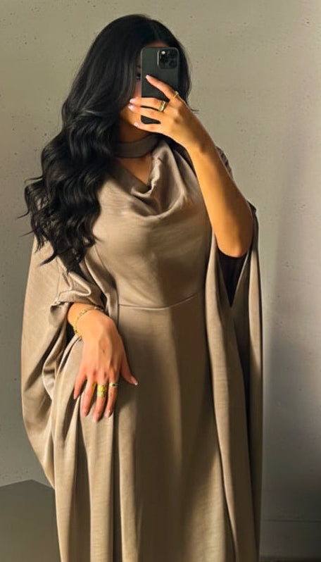 Robe Alaya Champagne royal