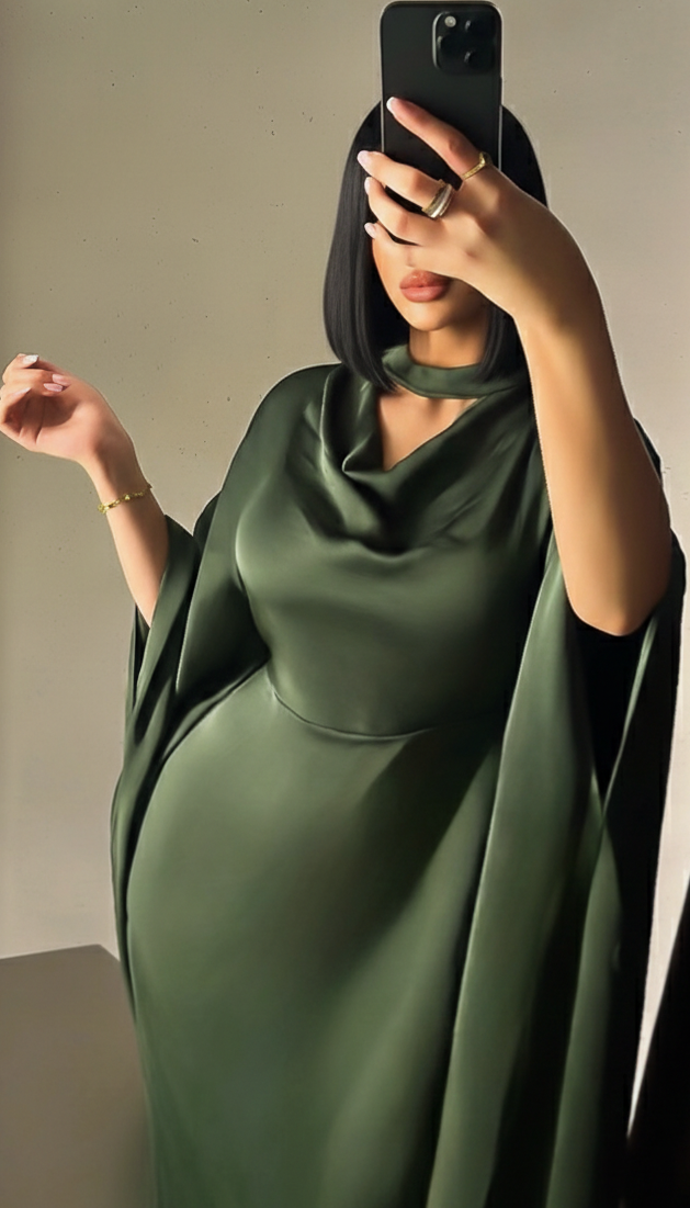 Robe Alaya Vert Impérial