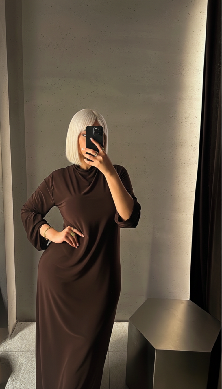 Robe Maya Chocolat